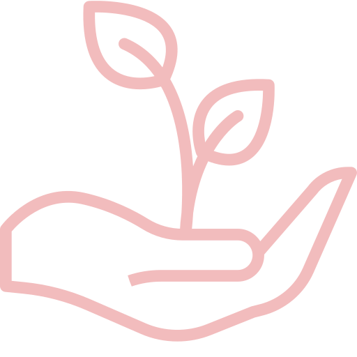 An icon depicting growth planning